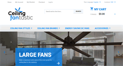 Desktop Screenshot of ceilingfantastic.com